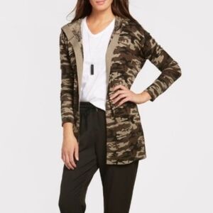 Sanctuary Camouflage Knit Cardigan